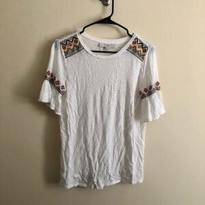 Loft Tribal Print Top